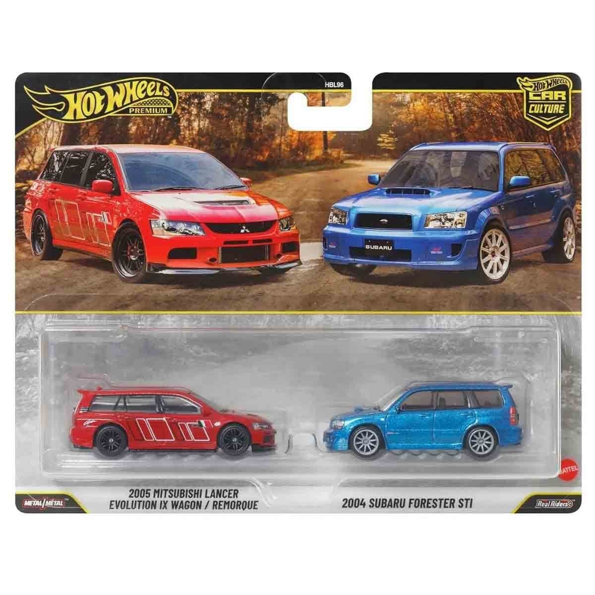 HBL96 HOT WHEELS 2'LI PREMIUM ARABA SETI