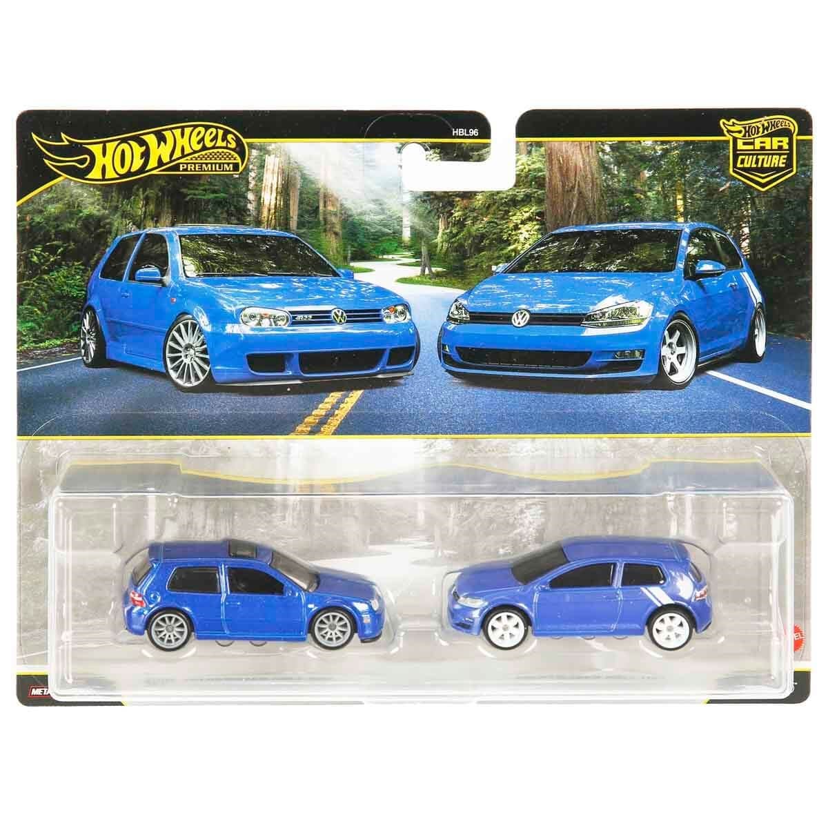 HBL96 HOT WHEELS 2'LI PREMIUM ARABA SETI