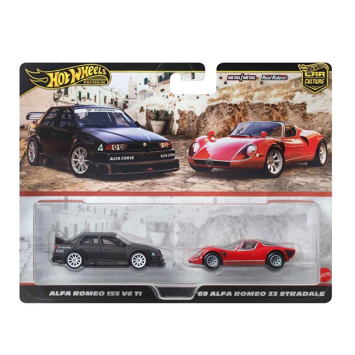 HBL96 HOT WHEELS 2'LI PREMIUM ARABA SETI