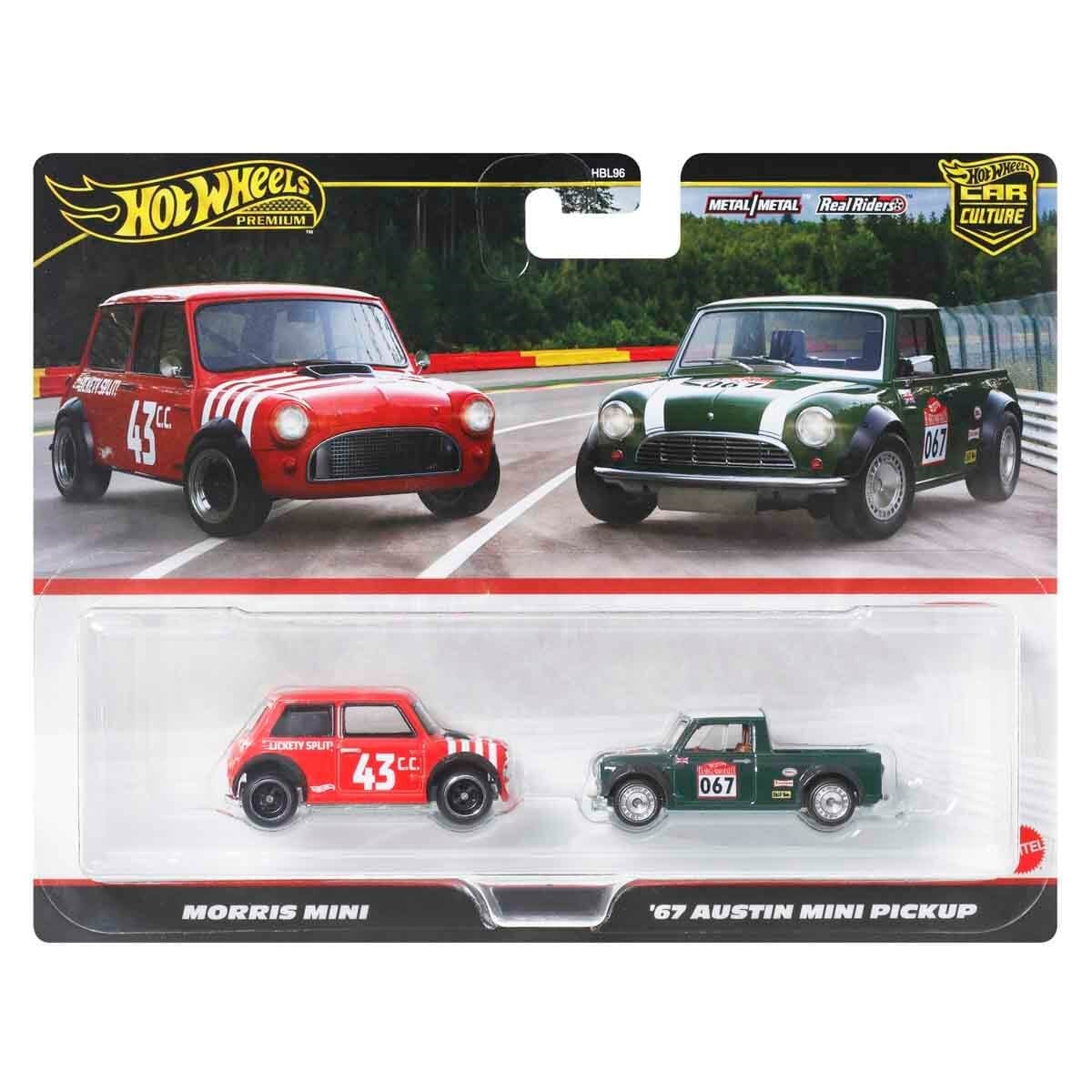 HBL96 HOT WHEELS 2'LI PREMIUM ARABA SETI