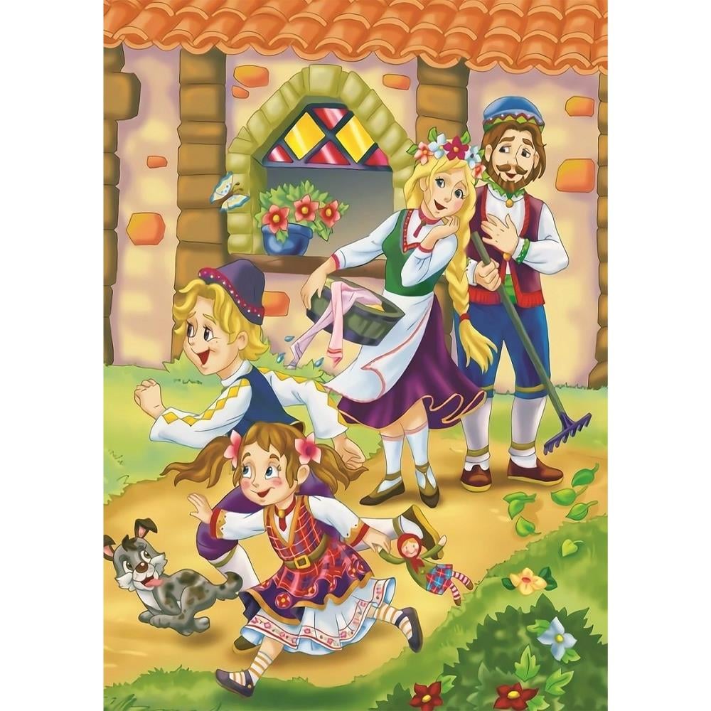 Heidi Oyuncak Art Çocuk Puzzle Mutlu Aile 150 Parça 5658