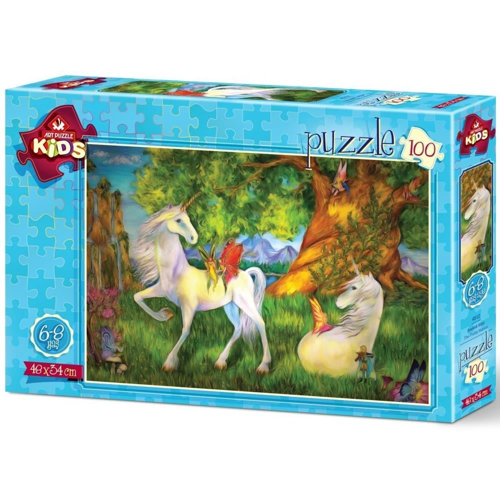 Heidi Oyuncak Art Çocuk Puzzle Sevimli Atlar 100 Parça 4512