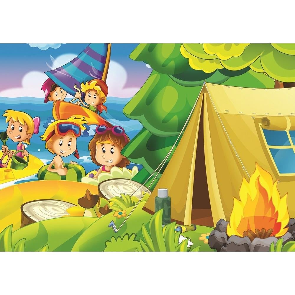 Heidi Oyuncak Art Çocuk Puzzle Tatil Keyfi 35 + 60 Parça 5584