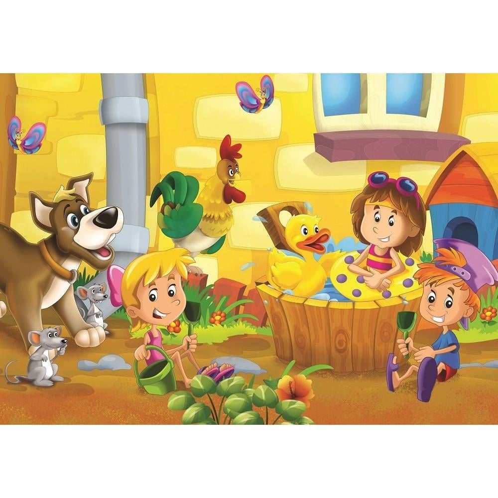 Heidi Oyuncak Art Çocuk Puzzle Tatil Keyfi 35 + 60 Parça 5584