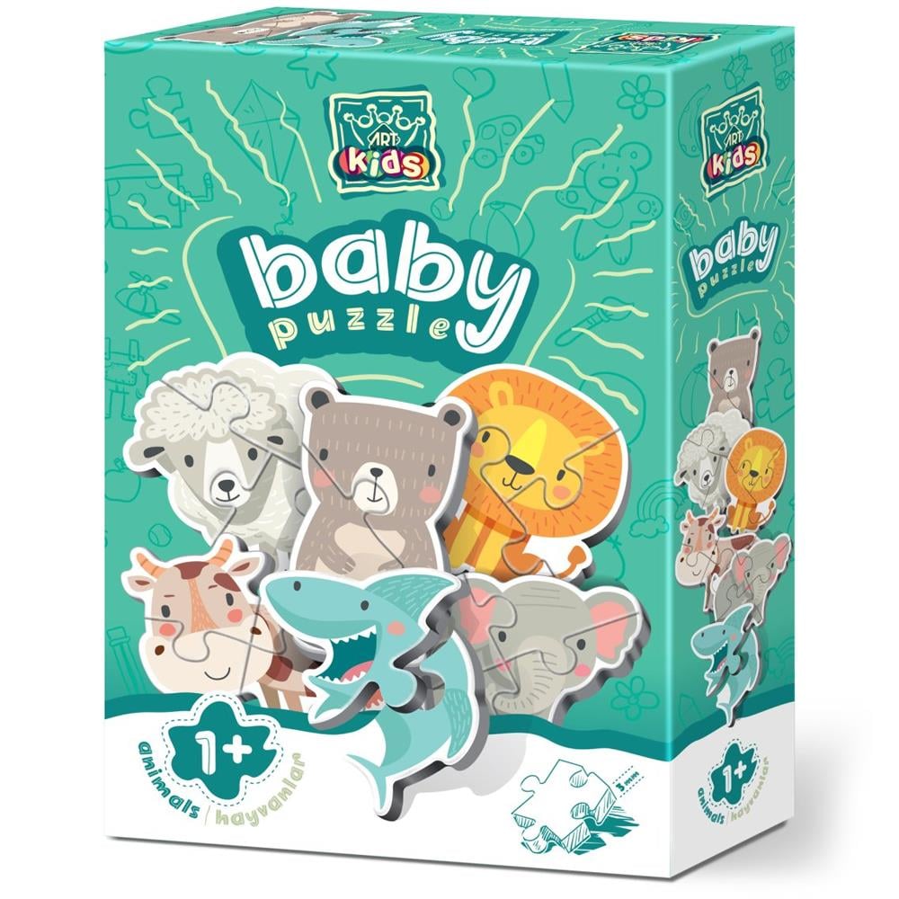 Heidi Oyuncak Art Kids Hayvanlar Baby Puzzle 5820