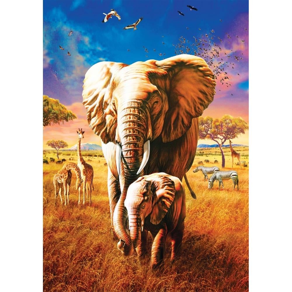Heidi Oyuncak Art Puzzle Anne Fil 1000 Parça Puzzle 5204