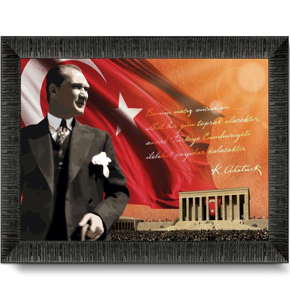 Heidi Oyuncak Art Puzzle Atatürk Ve Anıtkabir 1000 Parça Çerçeveli Puzzle 5697