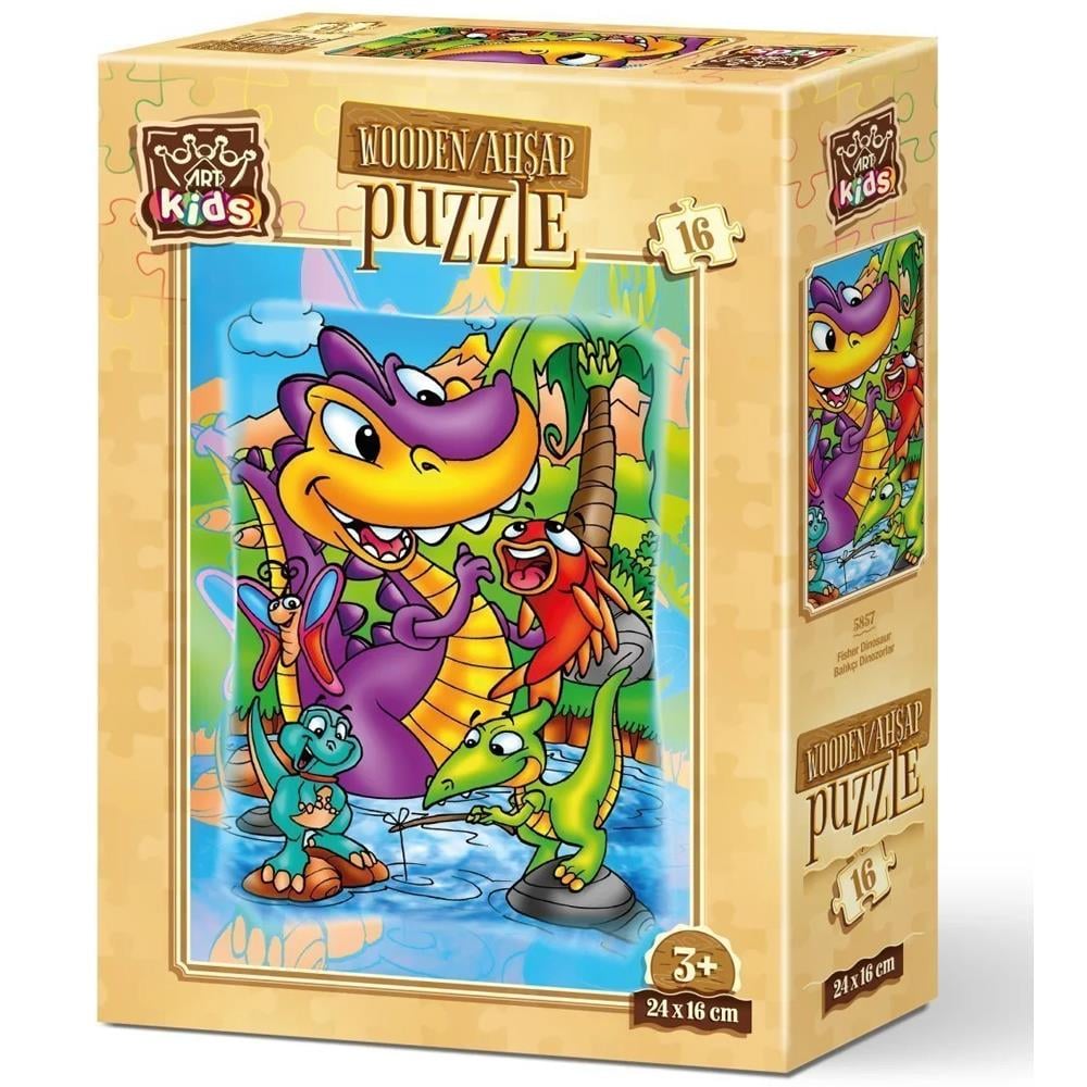 Heidi Oyuncak Art Puzzle Balıkçı Dinazorlar Puzzle 5857
