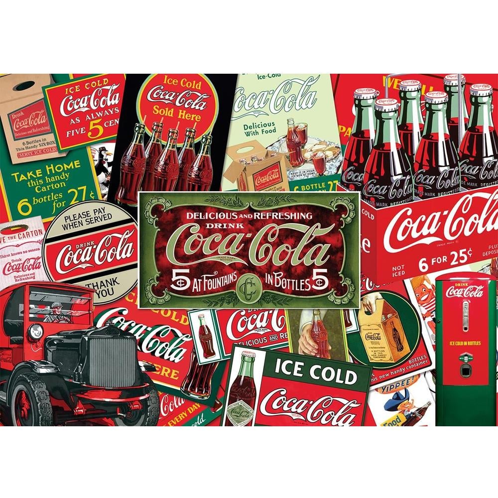Heidi Oyuncak Art Puzzle Coca-Cola Soğuk İçiniz 500 Parça Puzzle 5931