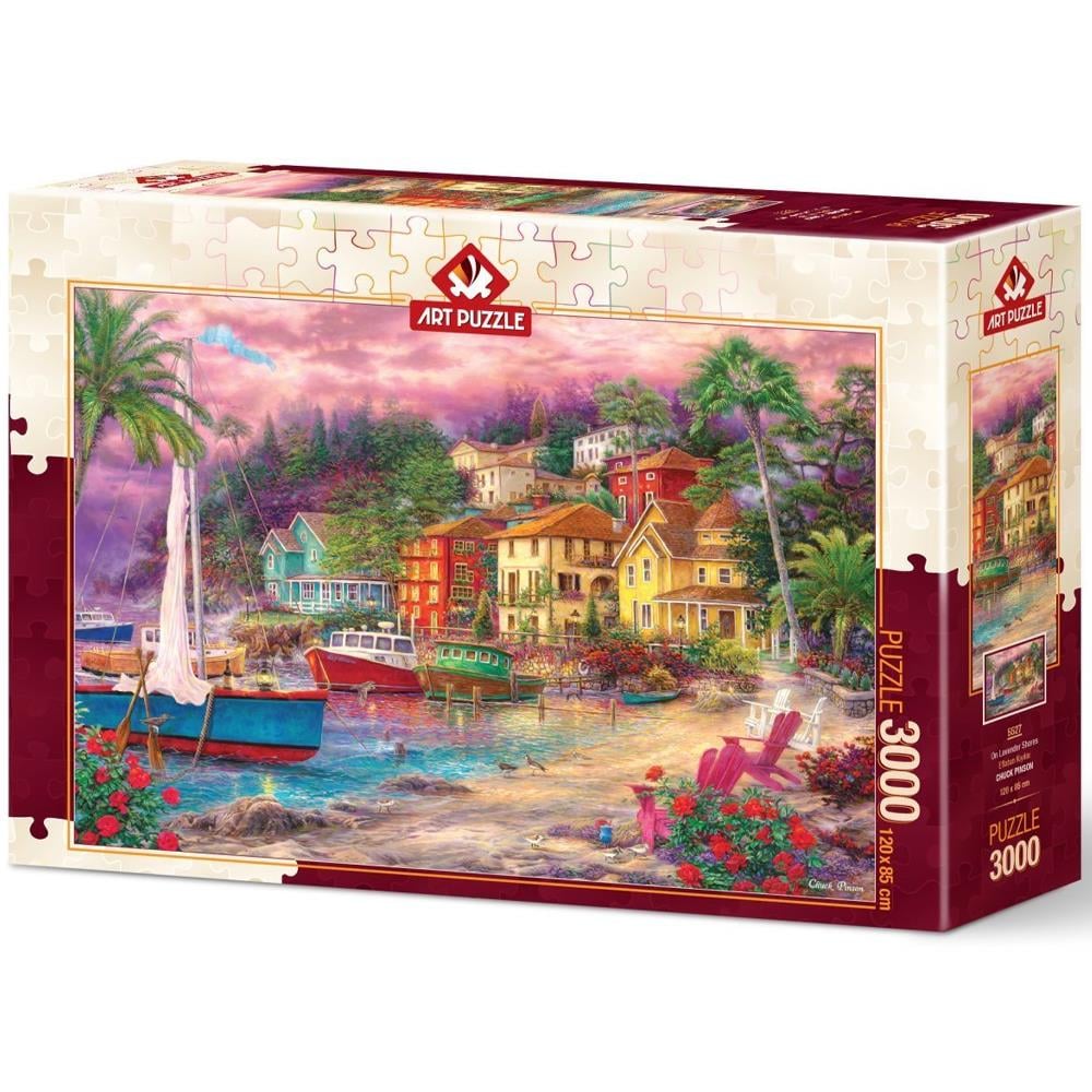 Heidi Oyuncak Art Puzzle Eflatun Kıyılar 3000 Parça Puzzle 5527