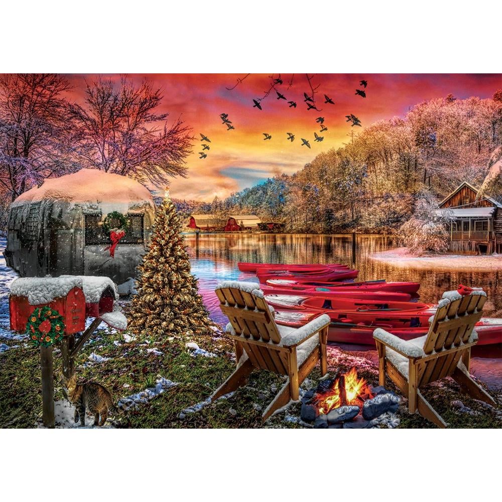 Heidi Oyuncak Art Puzzle Karavan Kampı 2000 Parça Puzzle 5472