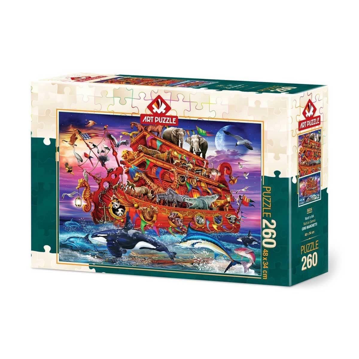 Heidi Oyuncak Art Puzzle Nuh'un Gemisi 260 Parça Puzzle 5024