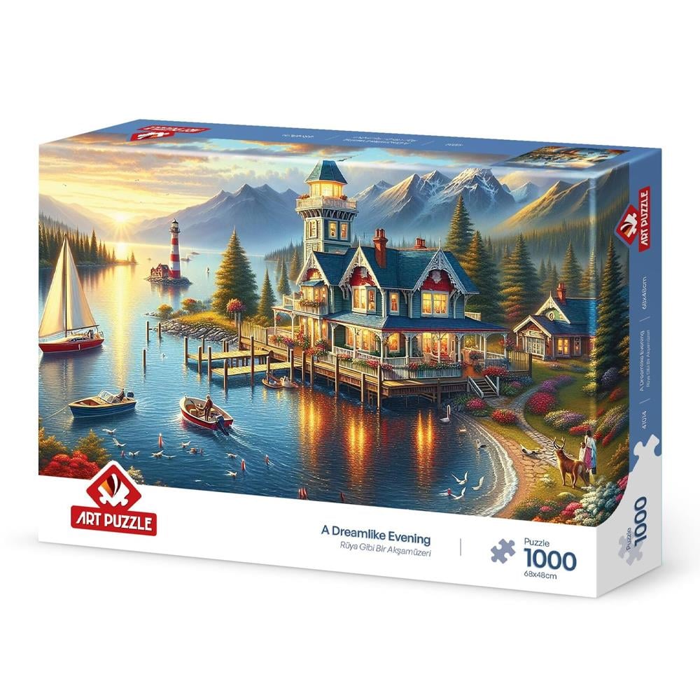 Heidi Oyuncak Art Puzzle Rüya Gibi Bir Akşamüzeri 1000 Parça Puzzle 41014