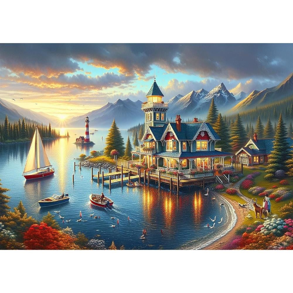 Heidi Oyuncak Art Puzzle Rüya Gibi Bir Akşamüzeri 1000 Parça Puzzle 41014