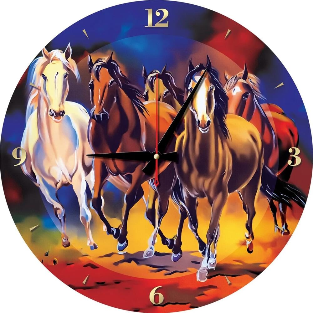 Heidi Oyuncak Art Puzzle Yılkı Atları 570 Parça Saat Puzzle 5004