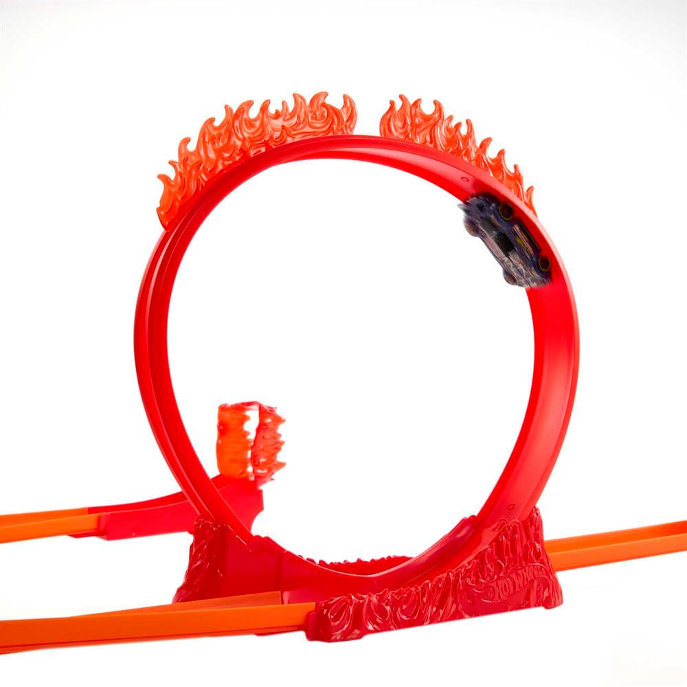 HMC04 HOT WHEELS TRACK BUILDER ALEV TEMALI AKROBASI SETI
