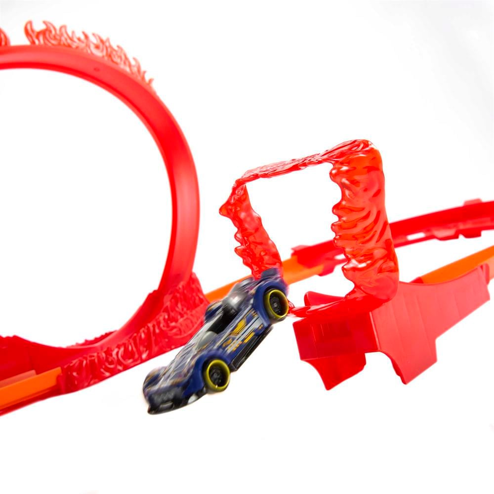 HMC04 HOT WHEELS TRACK BUILDER ALEV TEMALI AKROBASI SETI