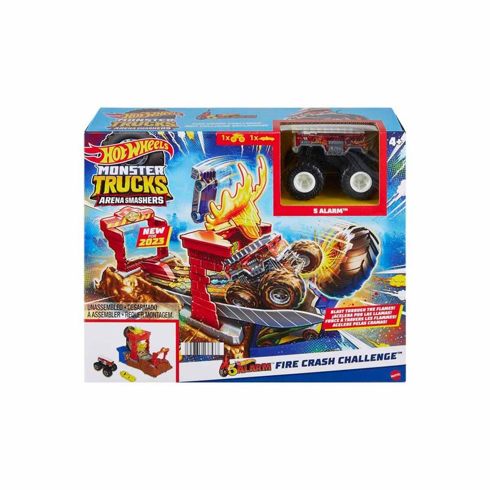HNB87 HOT WHEELS MONSTER TRUCKS ARENADA MUCADELEYE BASLANGIC SETLERI