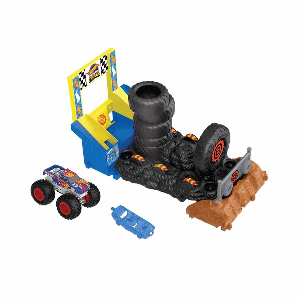 HNB87 HOT WHEELS MONSTER TRUCKS ARENADA MUCADELEYE BASLANGIC SETLERI