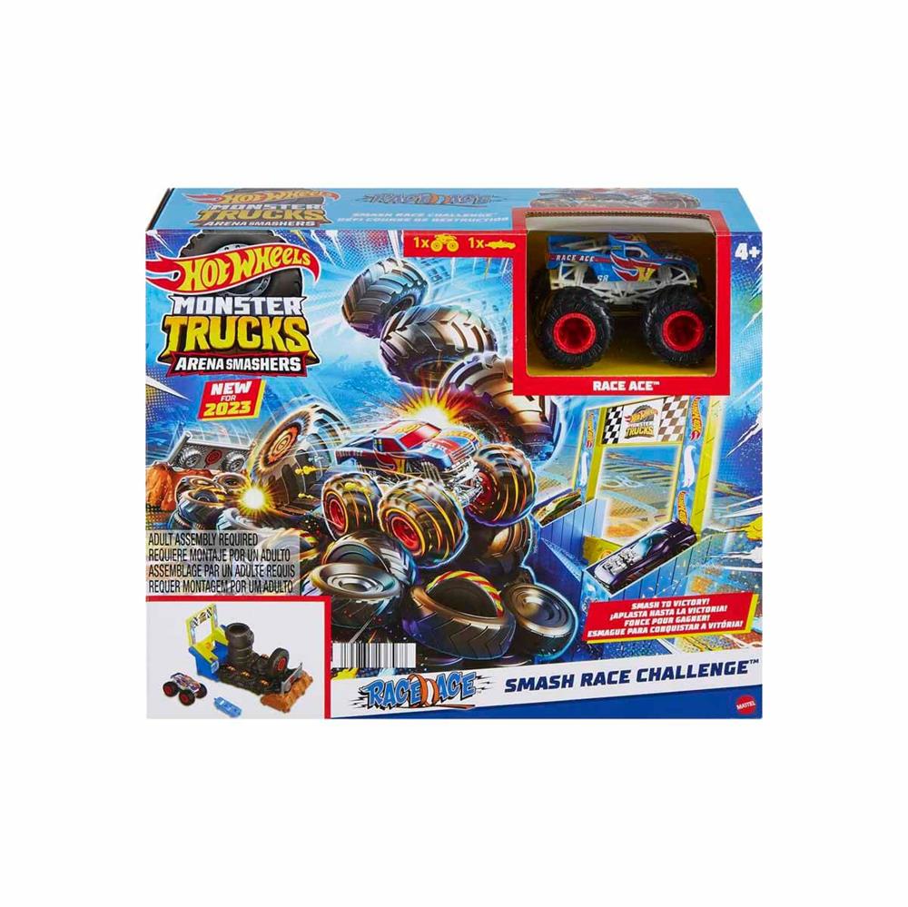 HNB87 HOT WHEELS MONSTER TRUCKS ARENADA MUCADELEYE BASLANGIC SETLERI