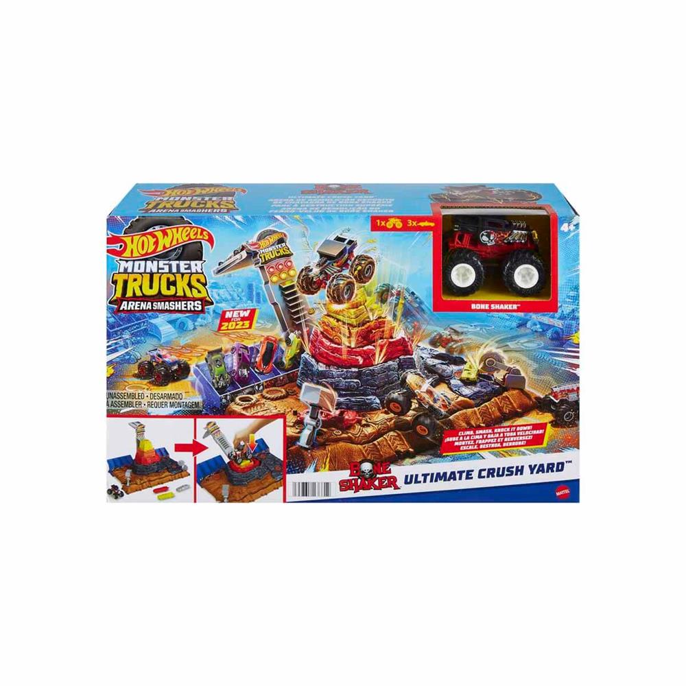 HNB87 HOT WHEELS MONSTER TRUCKS ARENADA MUCADELEYE BASLANGIC SETLERI