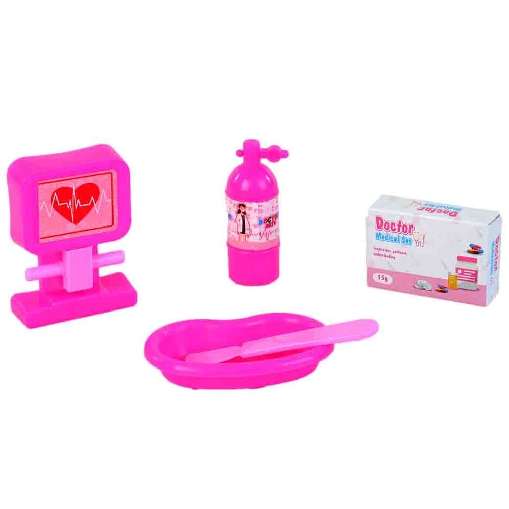 Hobi Oyuncak Çantalı Kız Doktor Seti HB-15930