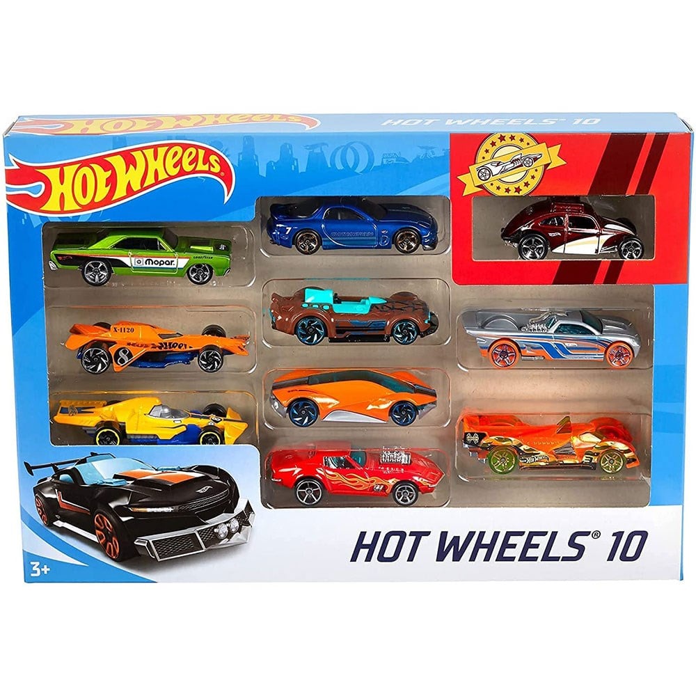 Hot Wheels 10'lu Araba Seti