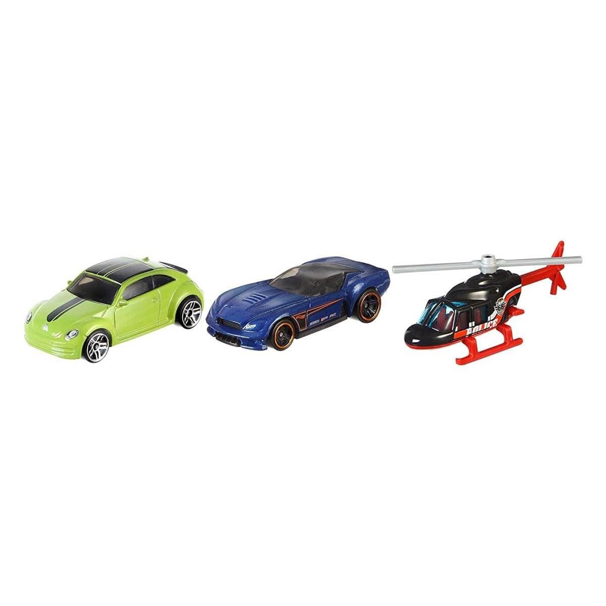 Hot Wheels 3'lü Üçlü Araba Seti