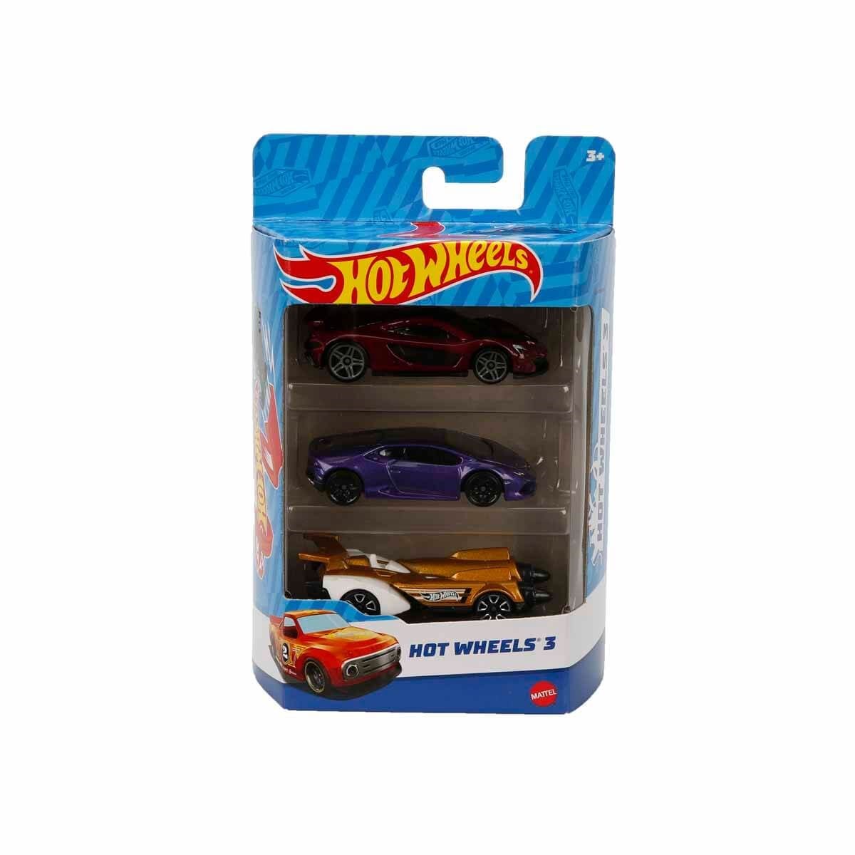 Hot Wheels 3'lü Üçlü Araba Seti