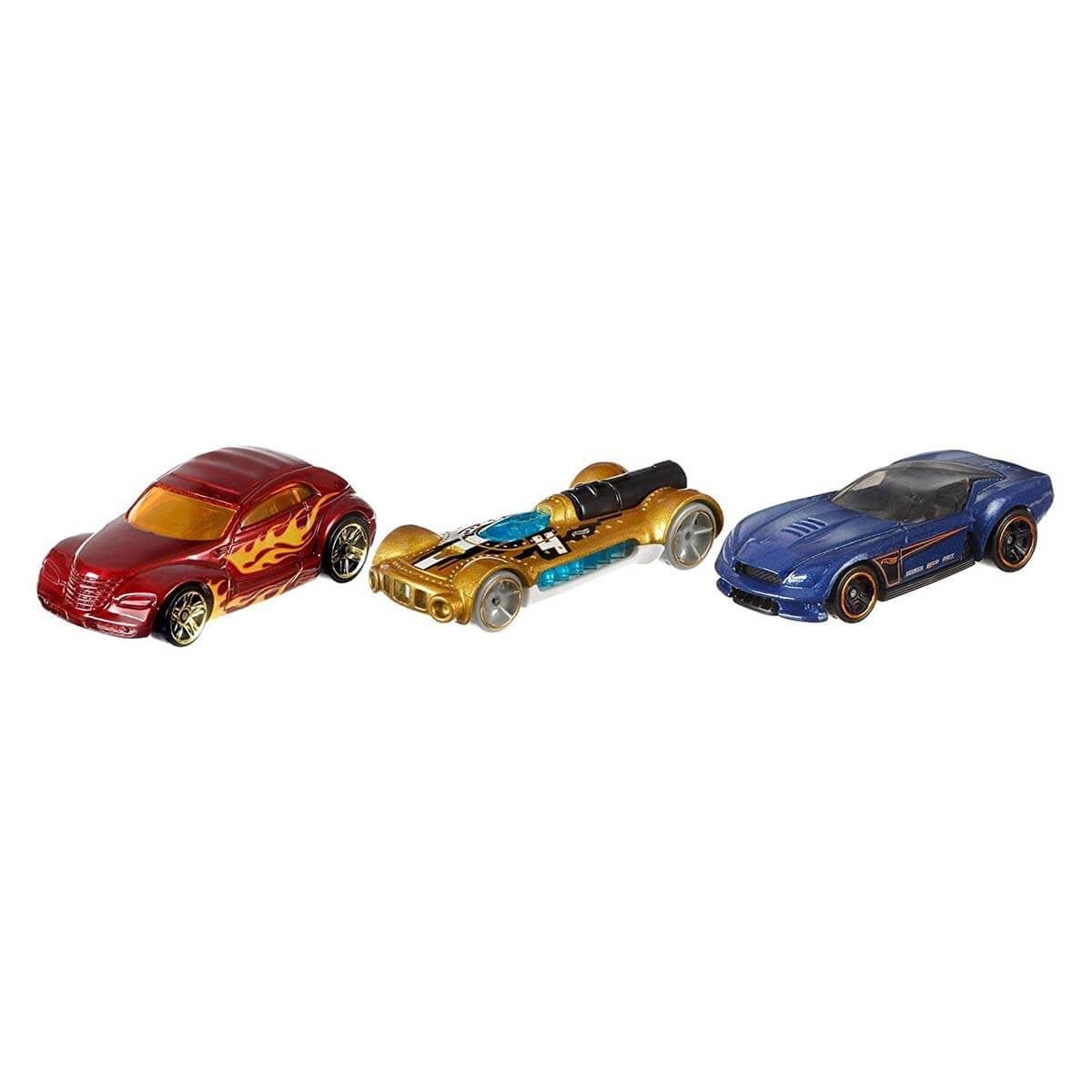 Hot Wheels 3'lü Üçlü Araba Seti