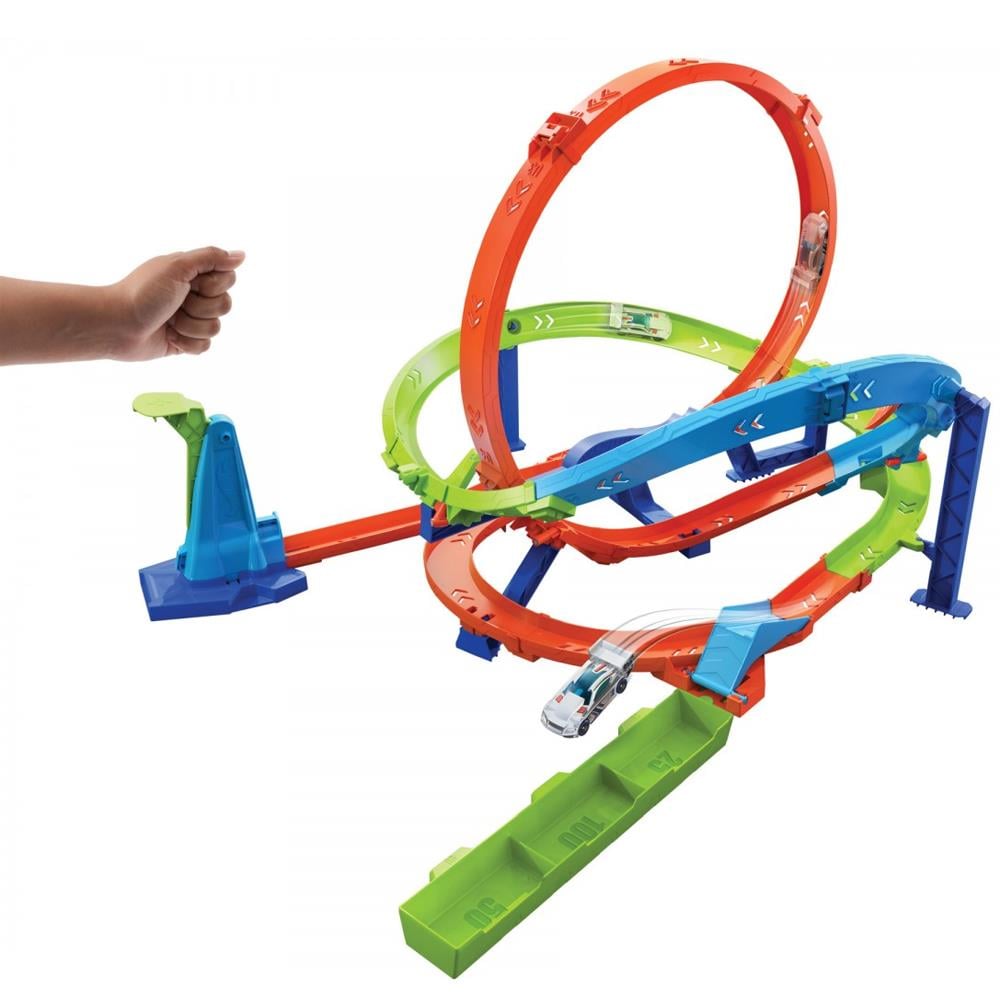 Hot Wheels Bumerang Çemberli Yarış Pisti HTK16