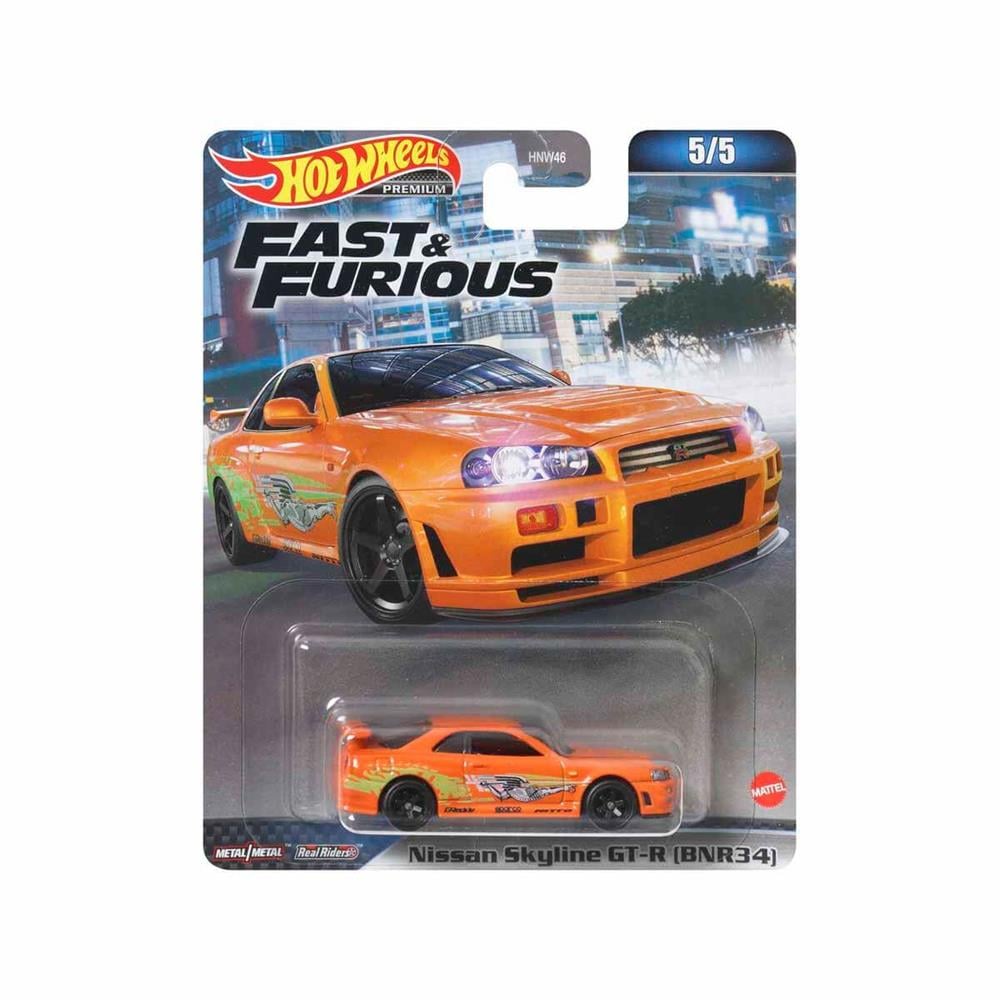 Hot Wheels Fast-Furious Premium Arabalar HNW46