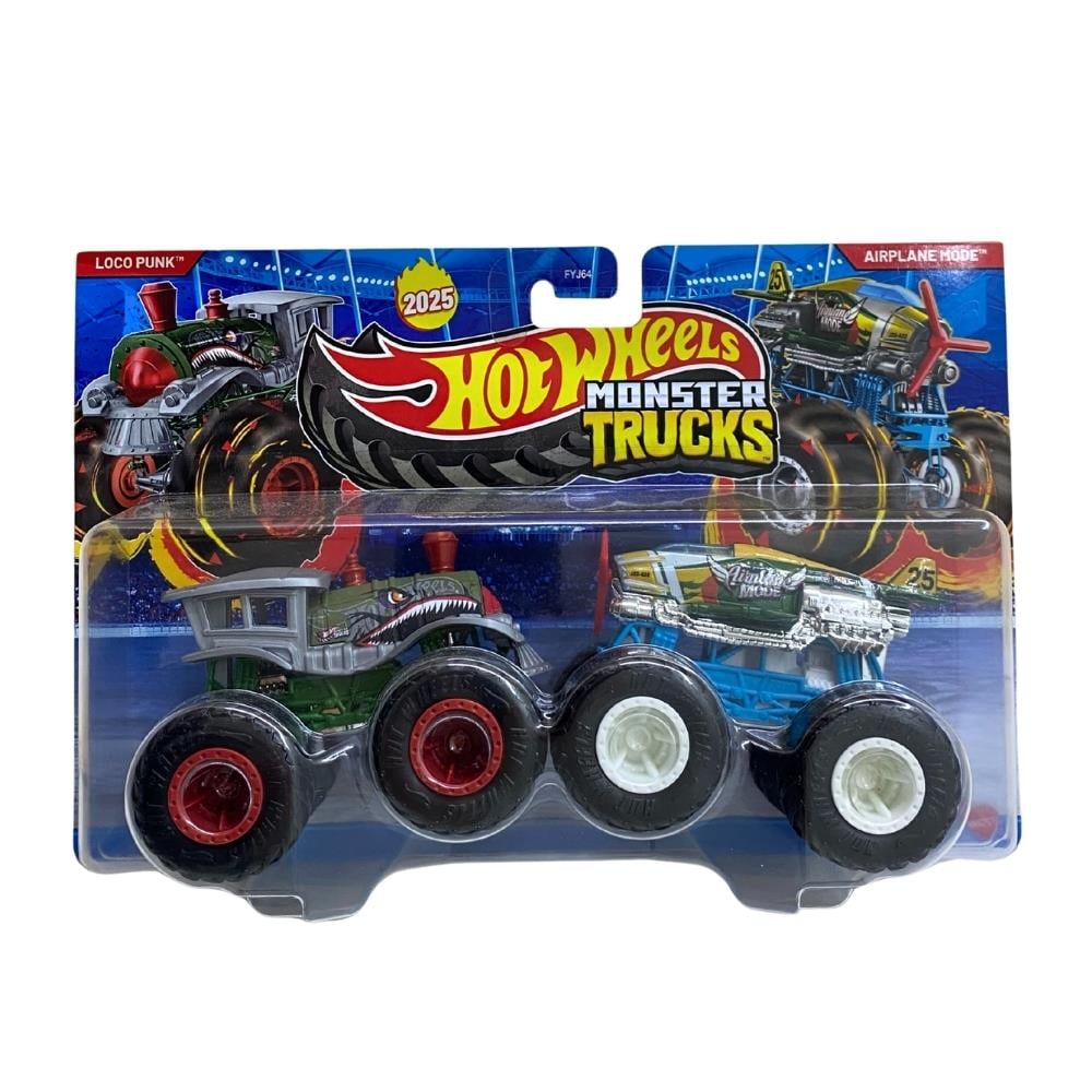 Hot Wheels Monster Trucks 1:64 Ölçek 2'li Paketler FYJ64
