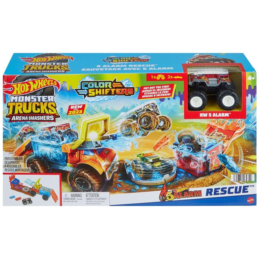 Hot Wheels Monster Trucks Arena Mücadelesi Color Shifters Oyun Seti HPN73