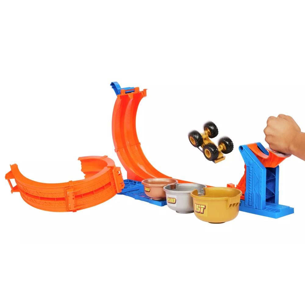 Hot Wheels Monster Trucks Döngü Ve Takla Bigfoot Oyun Parkuru JBX64