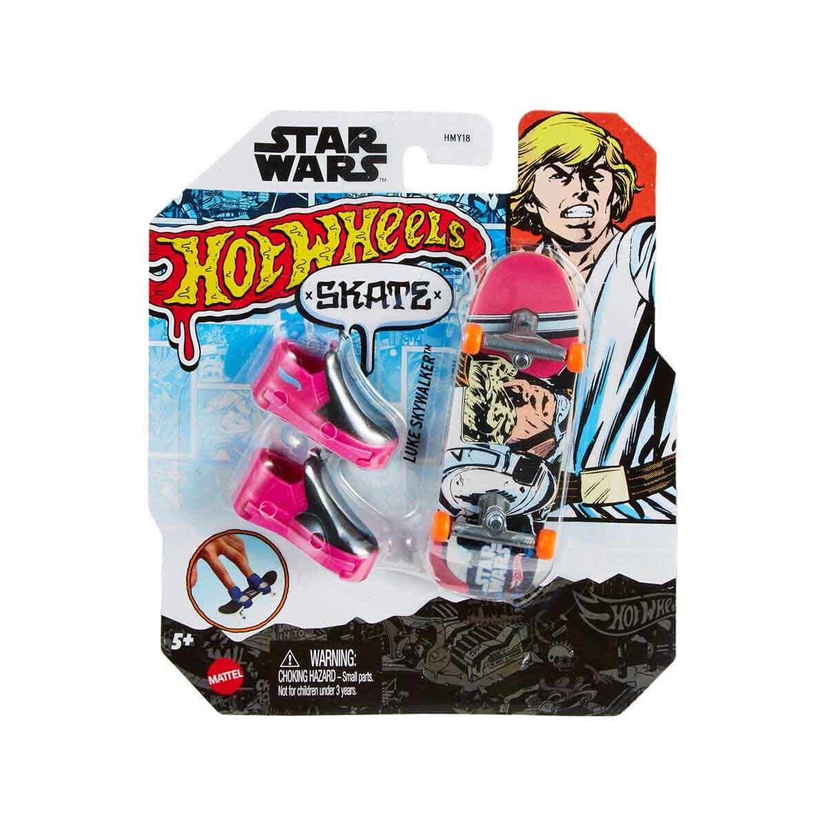 Hot Wheels Skate Temalı Parmak Kaykay ve Ayakkabı Paketleri HMY18