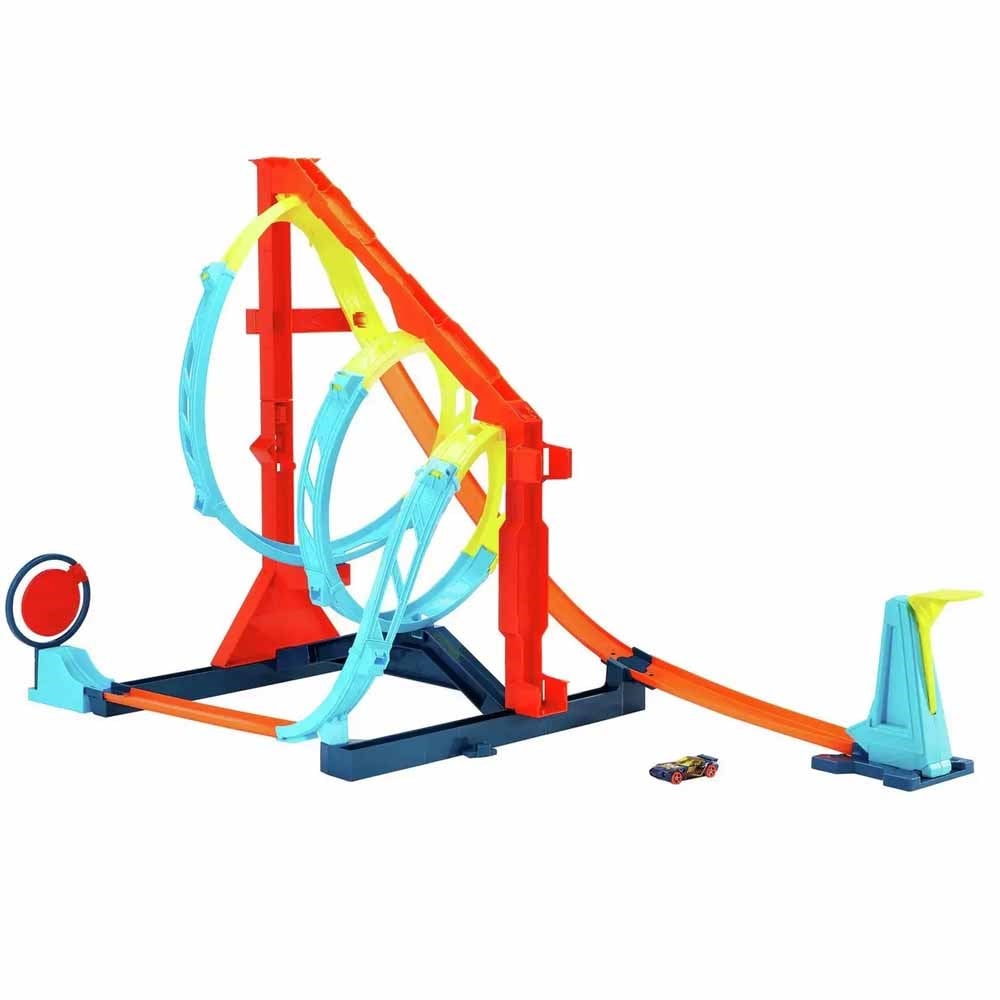 Hot Wheels Track Builder Spiral Dönüşlü Pist Seti HDX79