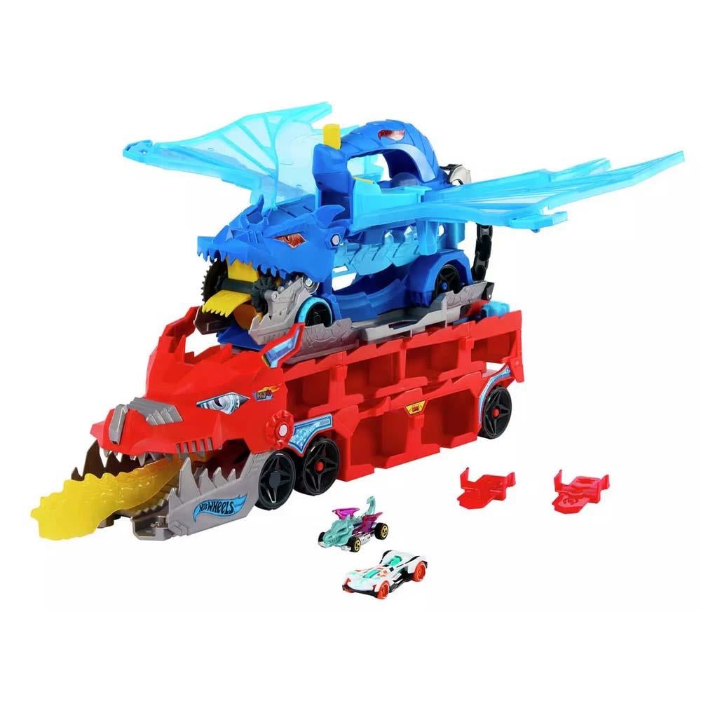 Hot Wheels Ultimate Çift Ejderha Taşıyıcı Tır JBM72