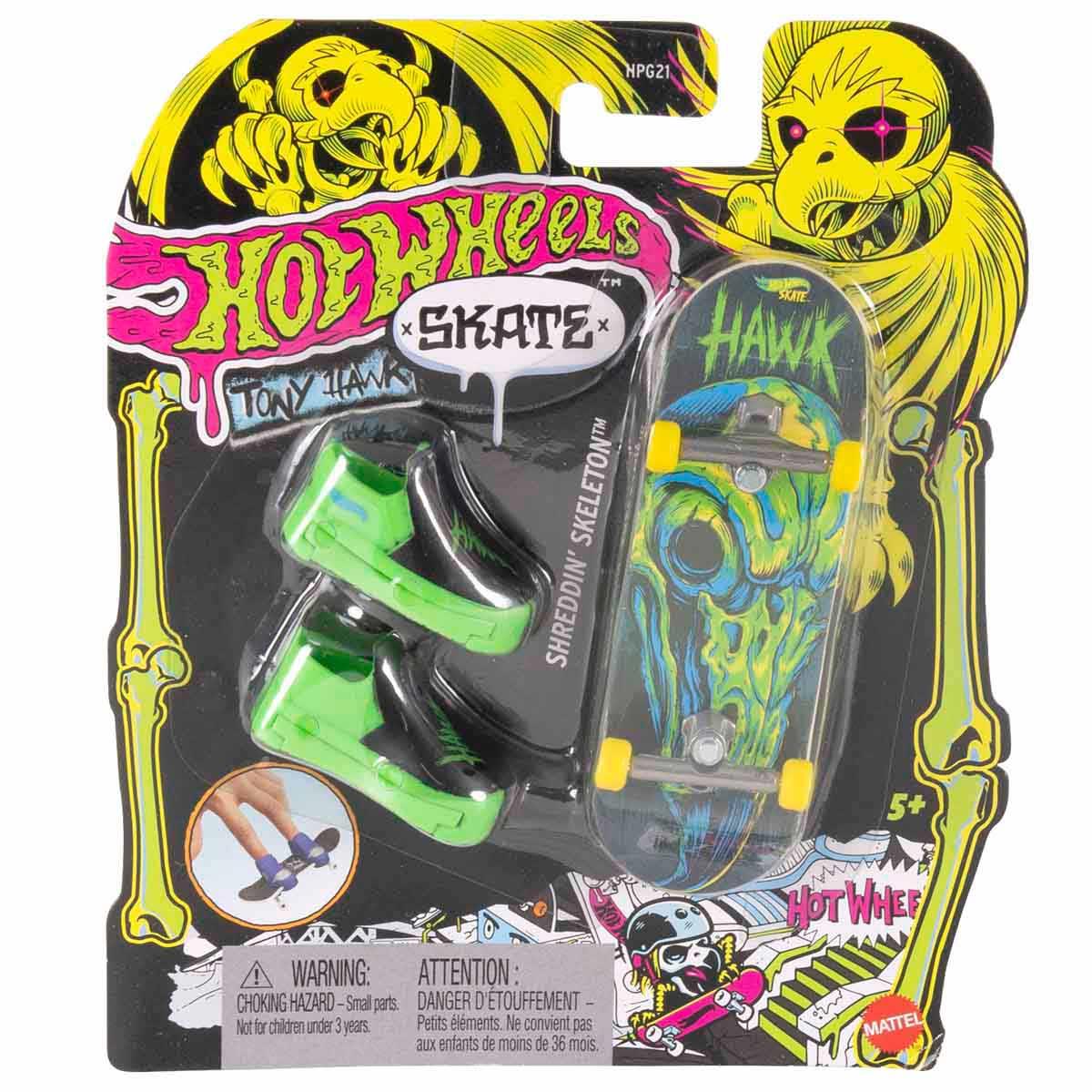 HPG21 HOT WHEELS SKATE NEON TEMALI PARMAK KAYKAY VE AYAKKABI PAKETLERI