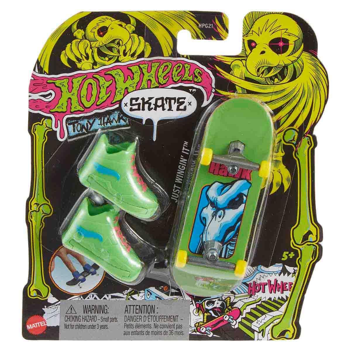 HPG21 HOT WHEELS SKATE NEON TEMALI PARMAK KAYKAY VE AYAKKABI PAKETLERI