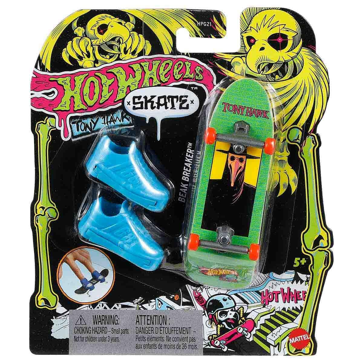 HPG21 HOT WHEELS SKATE NEON TEMALI PARMAK KAYKAY VE AYAKKABI PAKETLERI