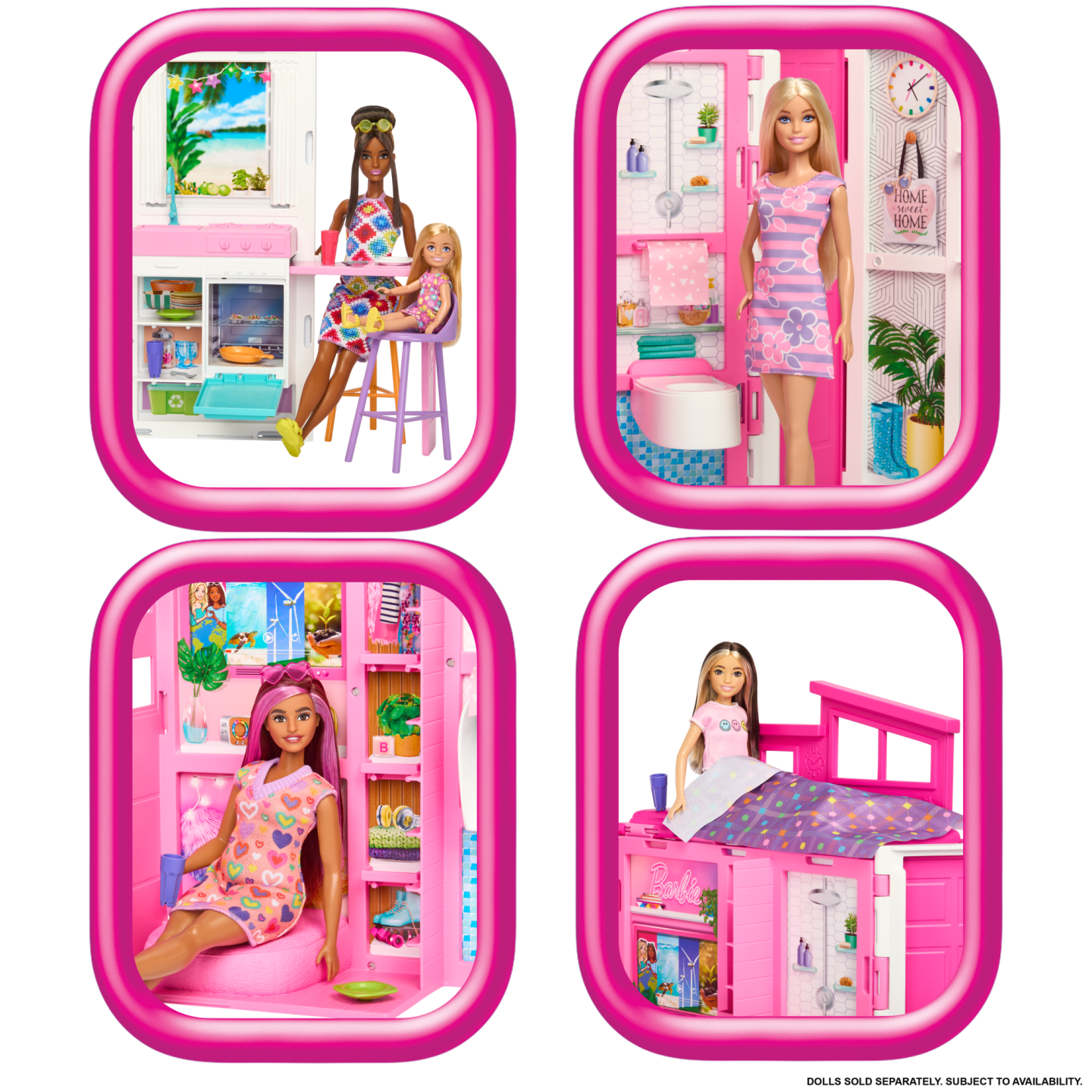 HRJ76 BARBIE'NIN YENI PORTATIF EVI 2024