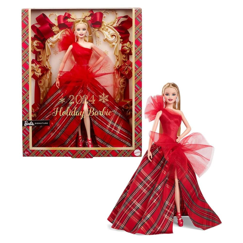 HRM61 BARBIE 2024 MUTLU YILLAR BEBEGI - SARISIN