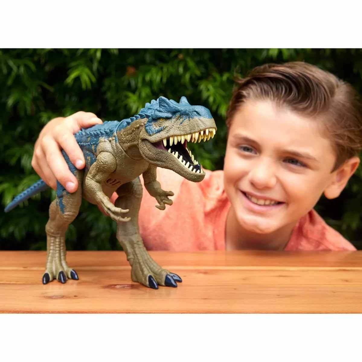 HRX50 JURASSIC WORLD SUPER GUCLU ALLOSAURUS FIGURU
