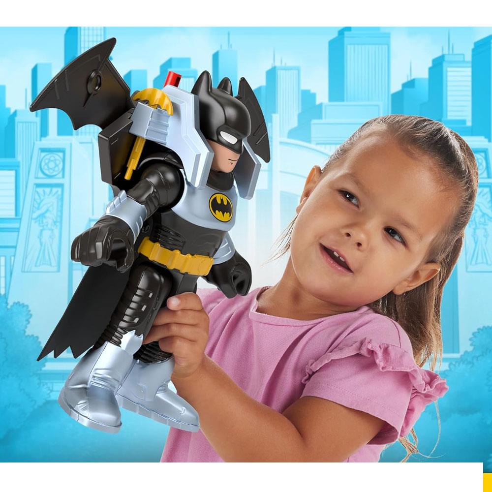 HVY12 IMAGINEXT DC SUPER FRIENDS BATGLIDER VE BATMAN