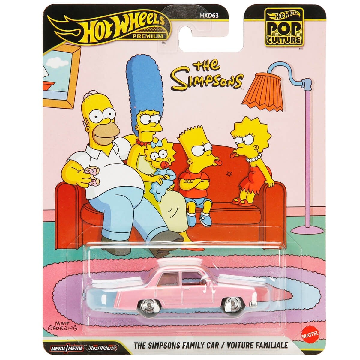 HXD63 HOT WHEELS POP CULTURE PREMIUM ARABALAR