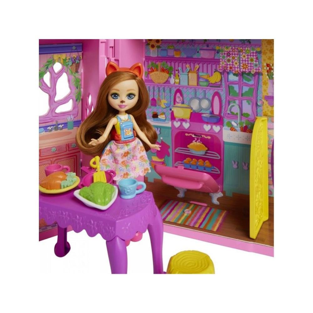 HXL53 ENCHANTIMALS ANA KARAKTER BEBEKLER EVI