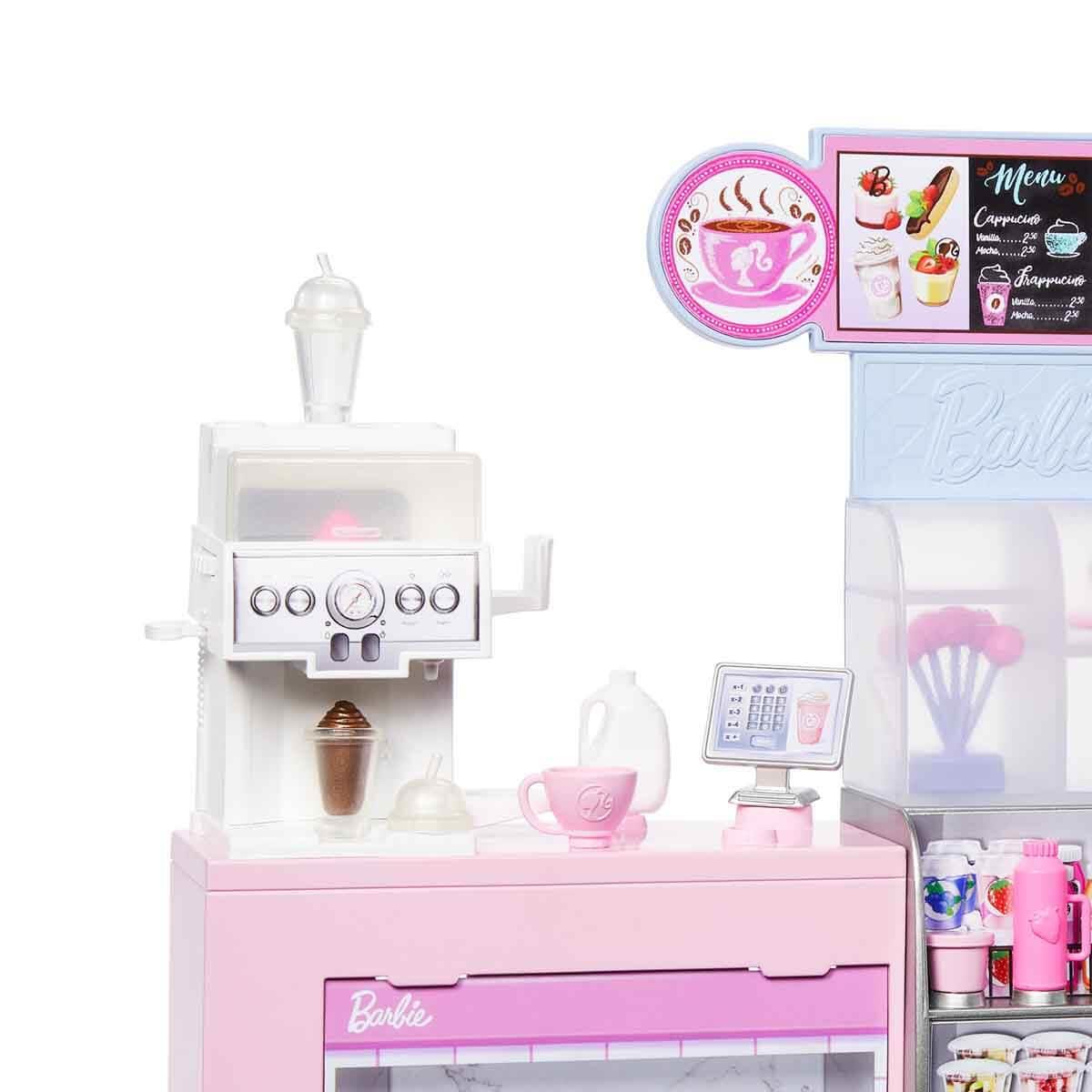 HXN94 BARBIE'NIN KAHVE DUKKANI OYUN SETI