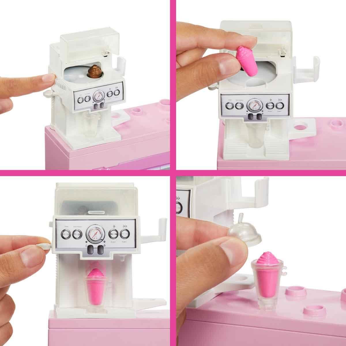HXN94 BARBIE'NIN KAHVE DUKKANI OYUN SETI