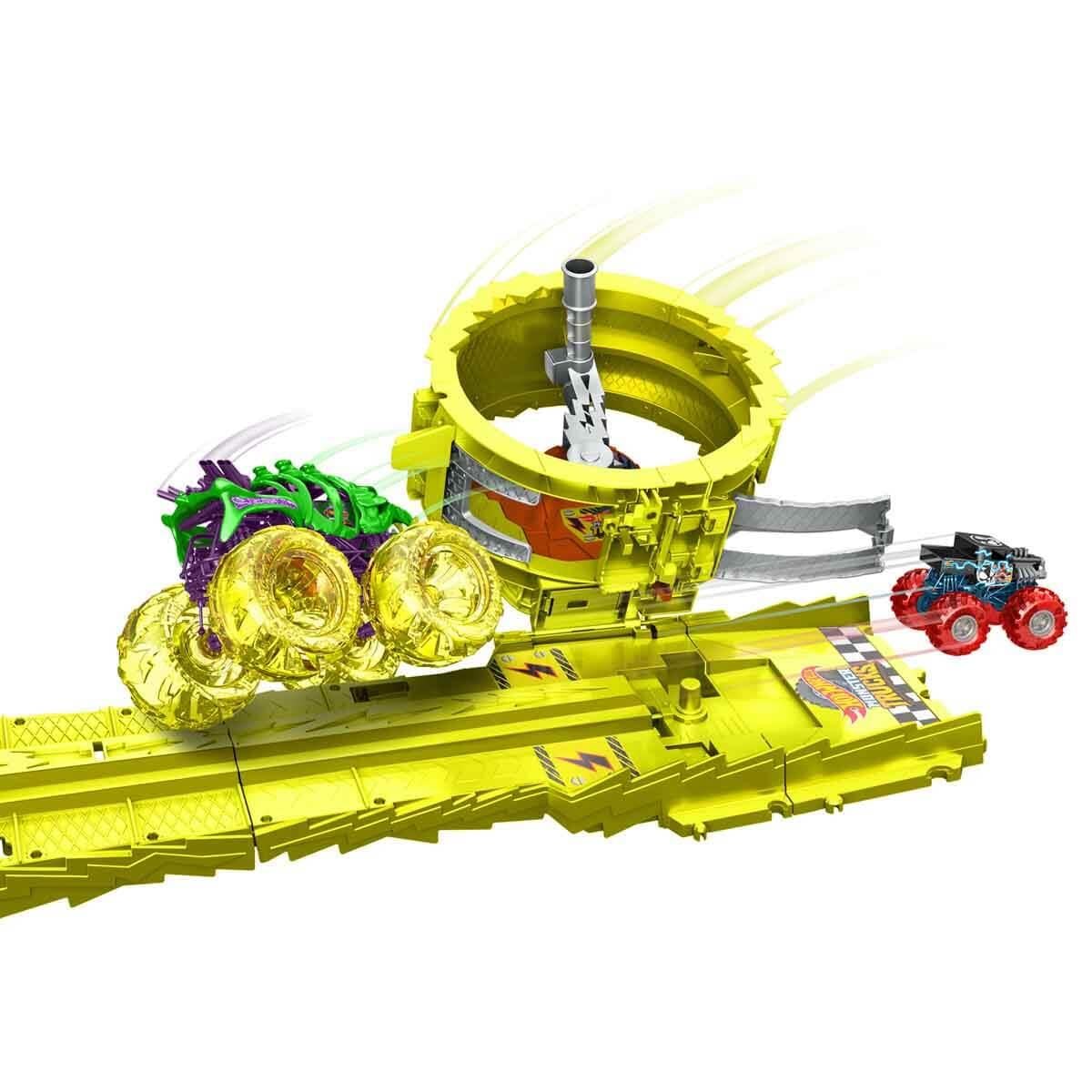 HXT05 HOT WHEELS MONSTER TRUCKS POWER SMASHERS OYUN SETI